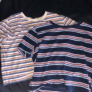 Stripped Brandy Melville Shirt Bundle